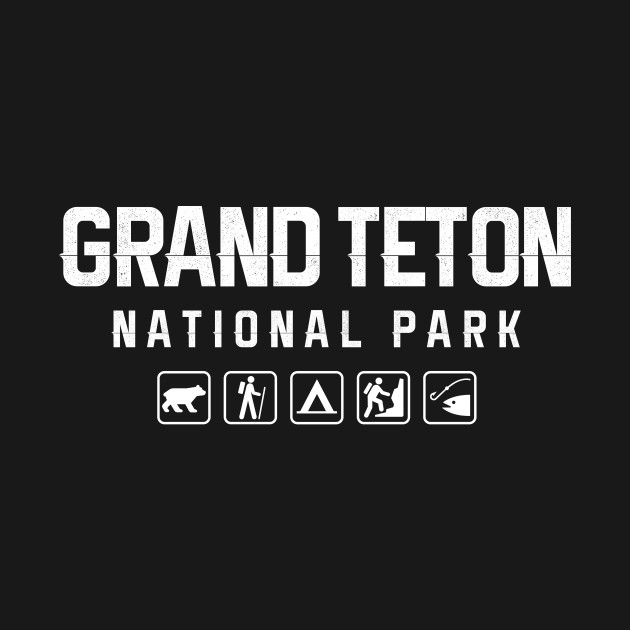 Discover Grand Teton National Park, Wyoming - National Park - T-Shirt