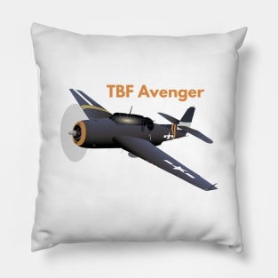 American WW2 Airplane Pillow