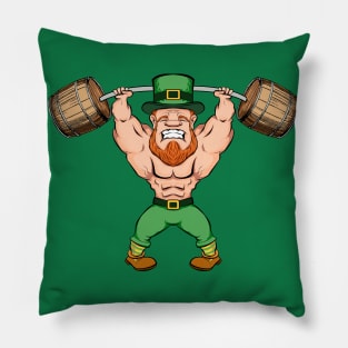 elf patrick day keg of beer funny Pillow