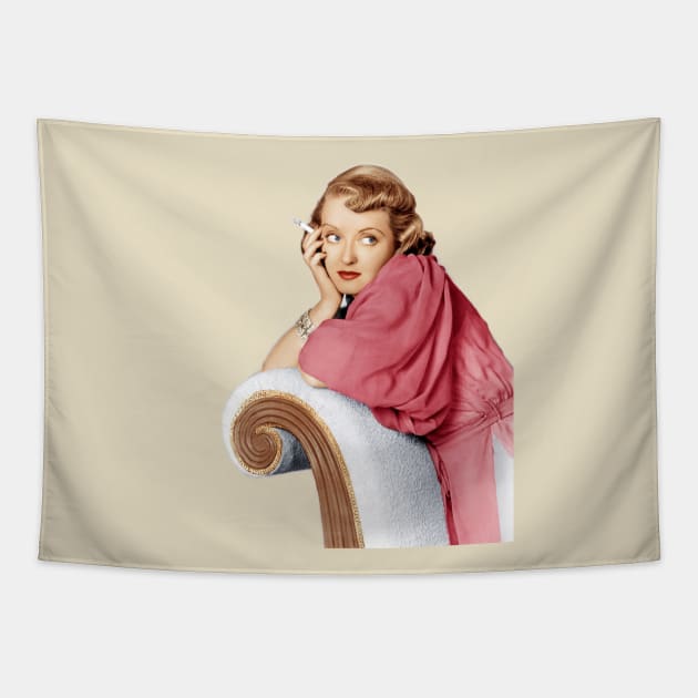 Bette Davis Tapestry by CS77