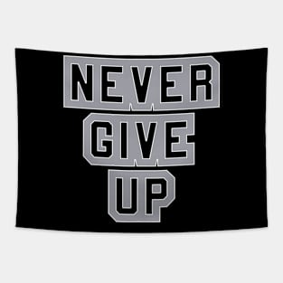 Never Give Up Tapestry