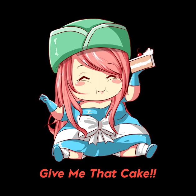 Give Me That Cake!! by Farukontees