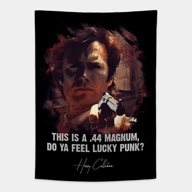 Do Ya Feel Lucky Punk? Tapestry by Naumovski