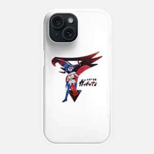 Gatchaman's iconic 3D space logo 1 version Phone Case