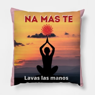 Na mas te contra COVID19 (Spanish/Español) Pillow