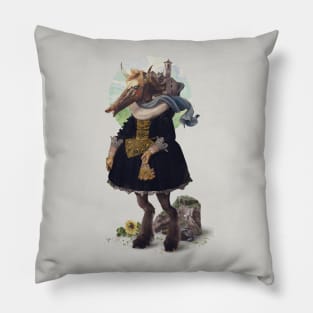 Country-girl, City-life Pillow