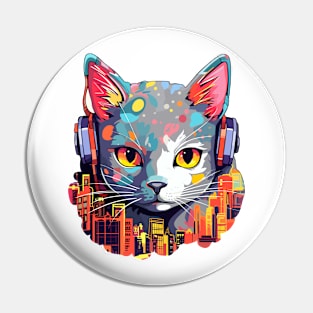 Cat Animal World Pet Dog Loving Fun Pin