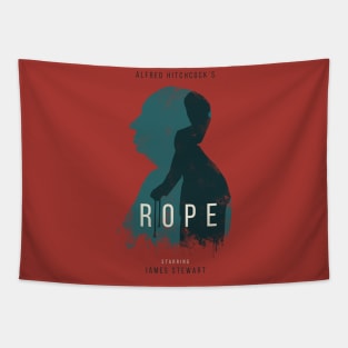 Alfred Hitchcock Rope Tapestry