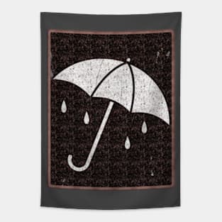 White Umbrella Tapestry