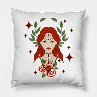 Mystical Woman Pillow