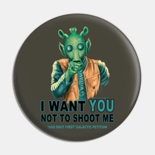 Rodian Petition Pin