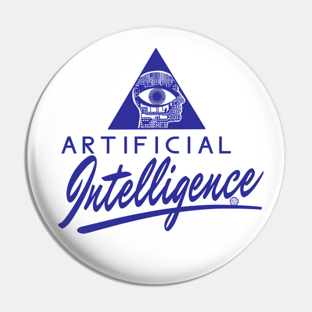 Artificial Intelligence Retro Internet Service Provider Parody Logo Off