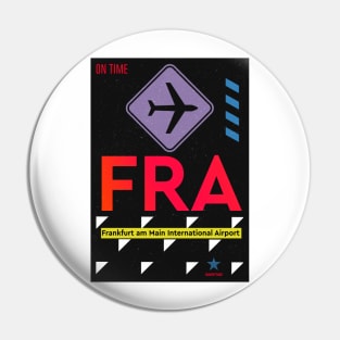 FRA Frankfurt am Main airport Pin