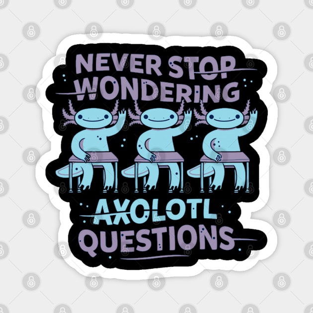 Never stop wondering Magnet by joshsmith