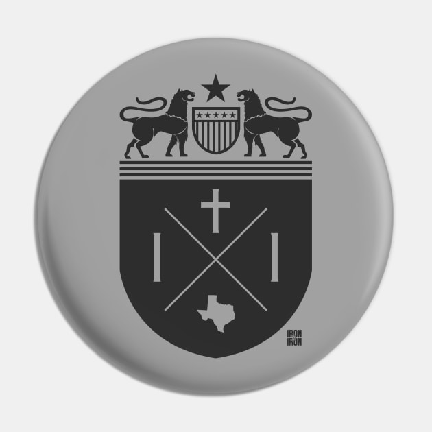 Iron Crest Pin by Iron_and_Iron