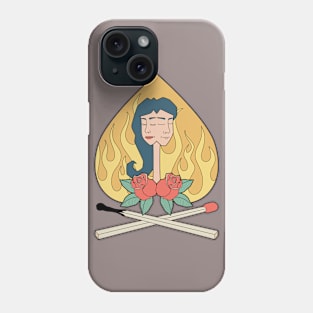 Burning love Phone Case