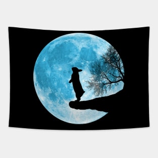 Moon Bunny Tapestry