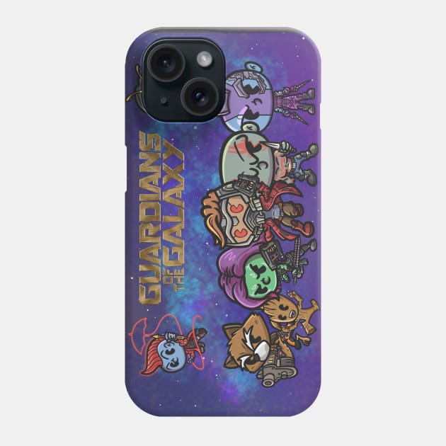 The Guardians Phone Case by Javibuart