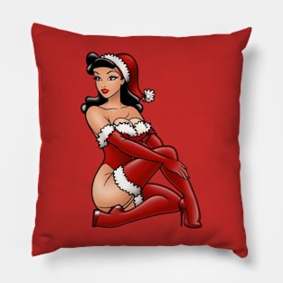 Merry Christmas Pinup Pillow