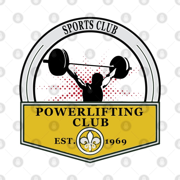 Sports club Powerlifting club by wiswisna