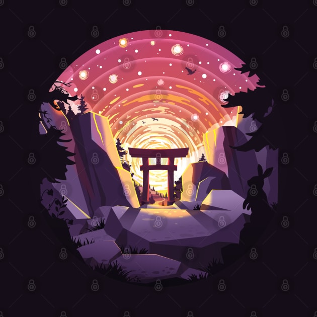 Torii Gate by Prok_Art