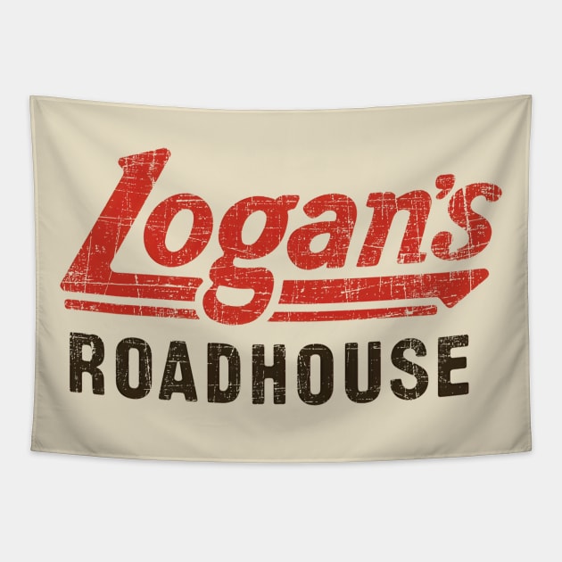 Logan's Roadhouse Vintage Tapestry by bhatia reasonone