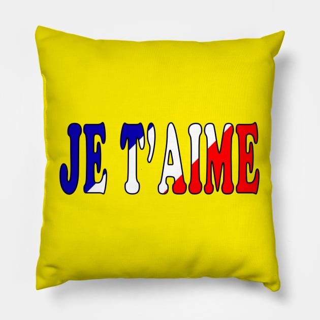 Je T'aime Pillow by Lyvershop