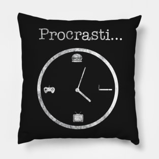 Procrastination Pillow