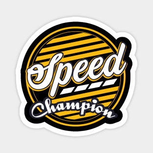 Speed Champion Magnet