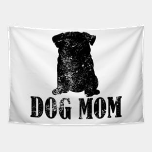 Pugs Dog Mom Tapestry