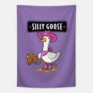 Silly Goose Country Girl Tapestry