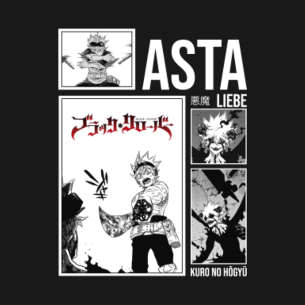 Disover Black Clover - Asta/Liebe T-Shirt - Black Clover - T-Shirt