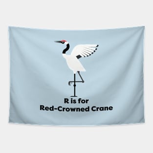 Red-Crowned Crane Tapestry