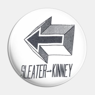 Sleater-kinney arrow Pin