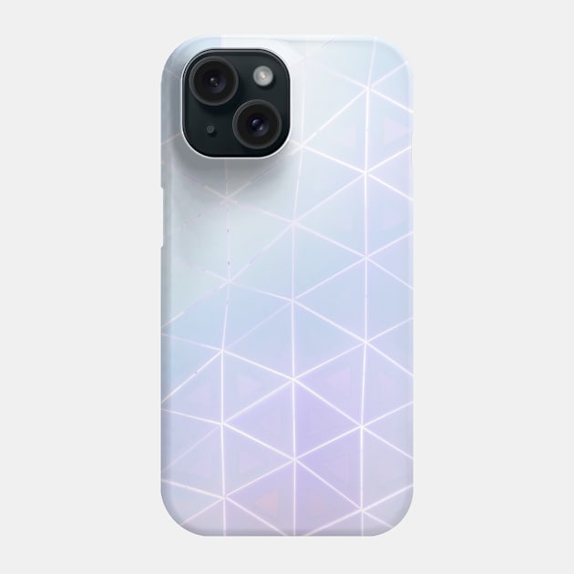 Light Purple Geometric Art Phone Case by NewburyBoutique