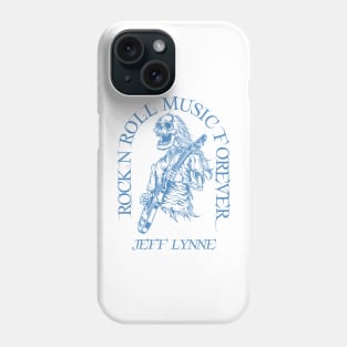 Jeff Lynne /// Skeleton Guitar Player Phone Case