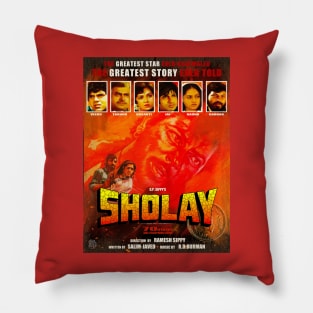 Sholay Red Gabbar Singh Pillow