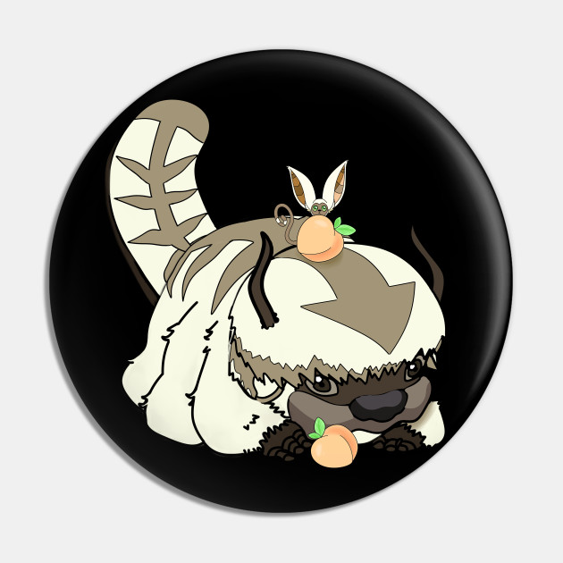 Avatar The Last Airbender Appa And Momo Avatar The Last Airbender Appa Pin Teepublic Au During that time, appa was. avatar the last airbender appa and momo