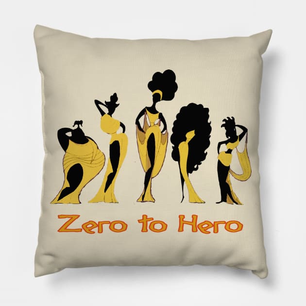 Zero to Hero Pillow by magicmirror