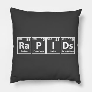 Rapids (Ra-P-I-Ds) Periodic Elements Spelling Pillow