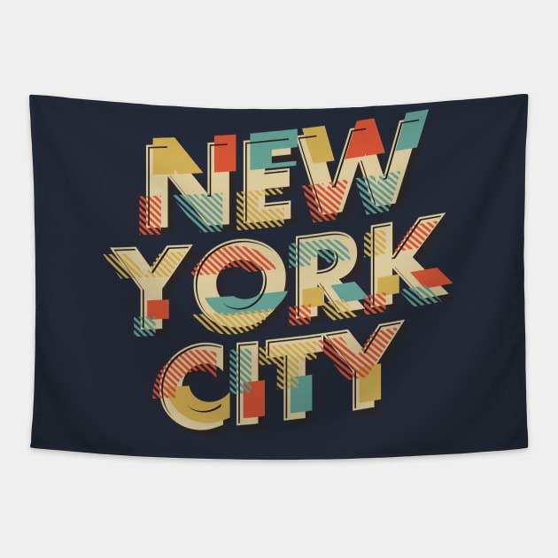 New York City Tapestry by Vilmos Varga