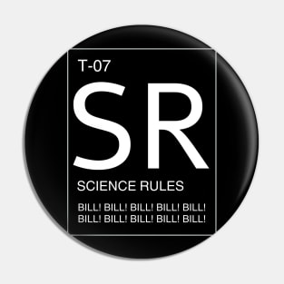 SCIENCE RULES Pin