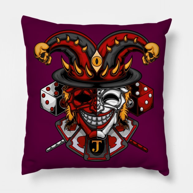 Jokester Pillow by BJManchester