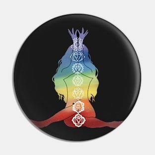 Chakra Goddess #2 Pin