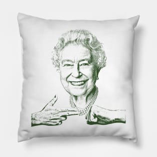 The Queen \/\ Run The Crown Jewels Pillow