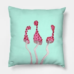 Mushroom Master Toadstools Pillow