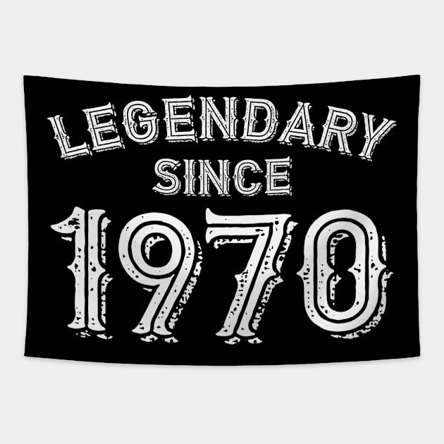 Legendary since 1970 Tapestry by BB Funny Store