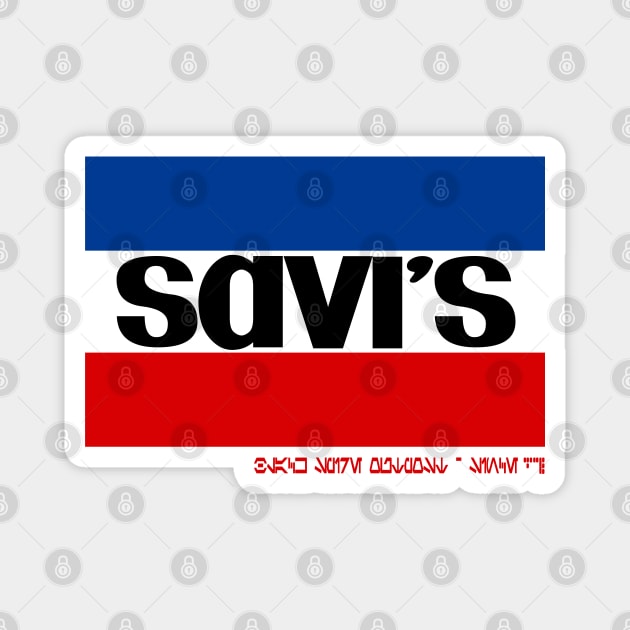 Savi's Retro Magnet by PopCultureShirts