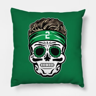 Zach Wilson Sugar Skull Pillow