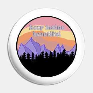 Keep Maine Beautiful Pin